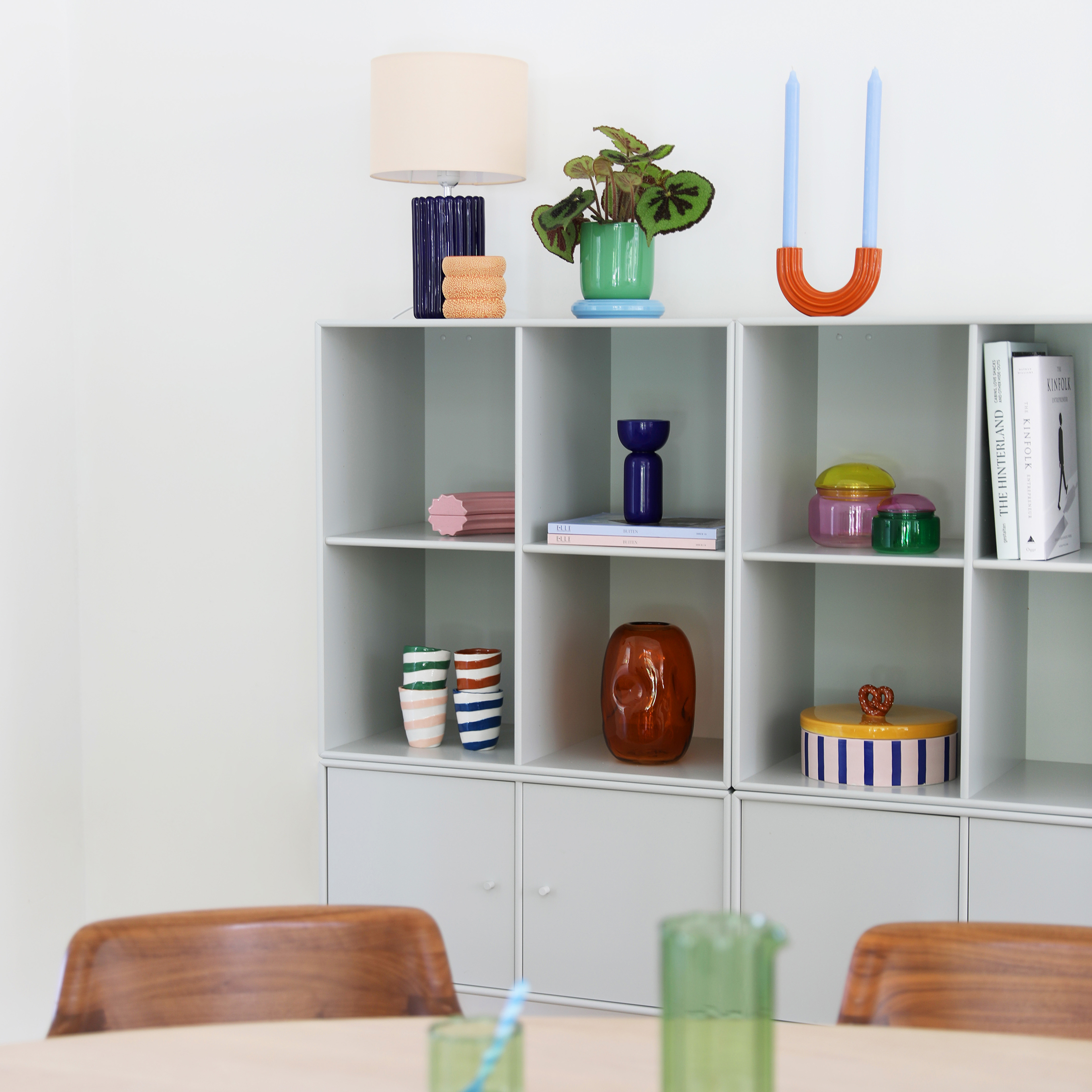 Candle holder churros terra Candle holders &k Amsterdam